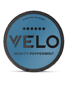 VELO Mighty Peppermint Max Product Label