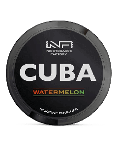 CUBA Black Watermelon Slim Product Label