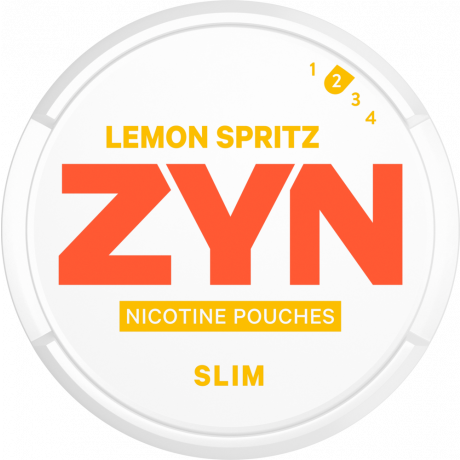 ZYN Slim Lemon Spritz snus can at Snusdaddy.com