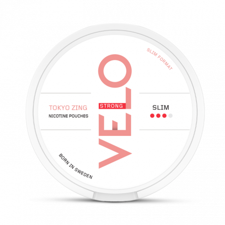 VELO Tokyo Zing snus can at Snusdaddy.com