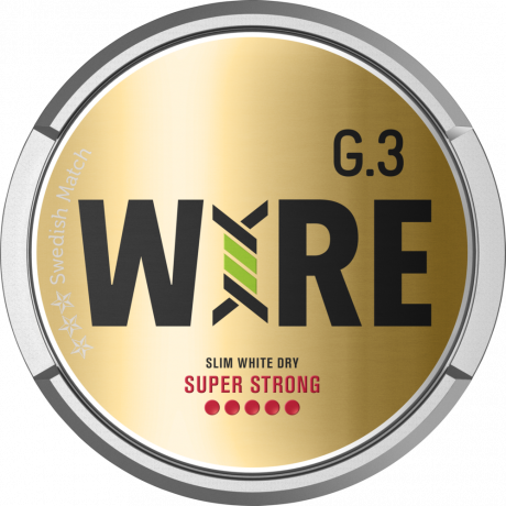 G.3 WIRE Slim White Dry Super Strong