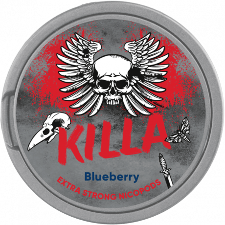 Killa Blueberry Extra Strong Slim All White