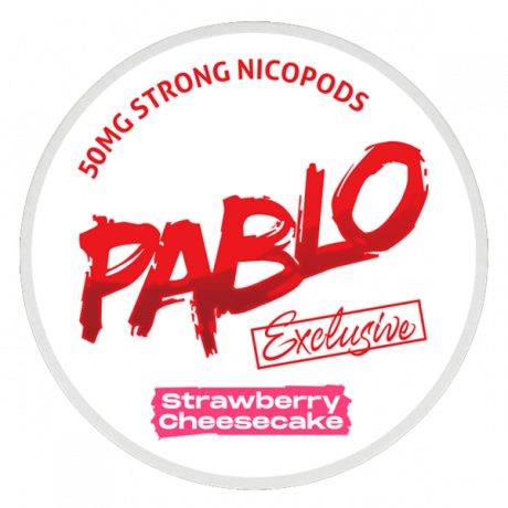 Pablo Exclusive 50 mg Strawberry Cheesecake