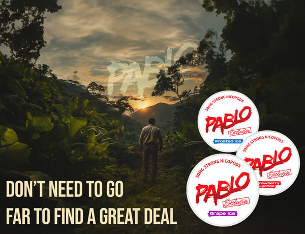 Great deals on Pablo Snus