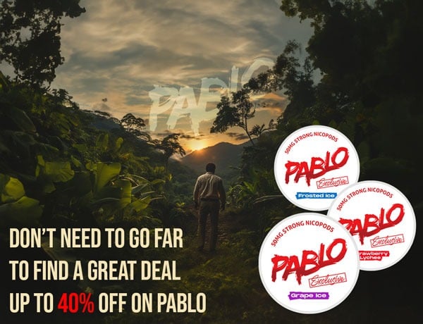 Pablo Snus 40%