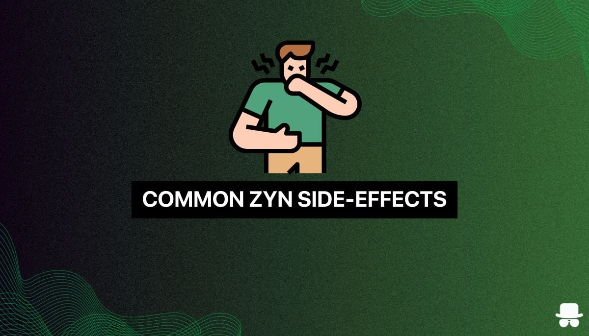 common zyn side effects