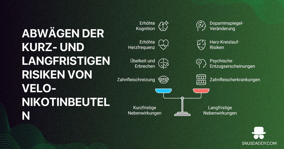 Side effects of using velo nicotine pouches