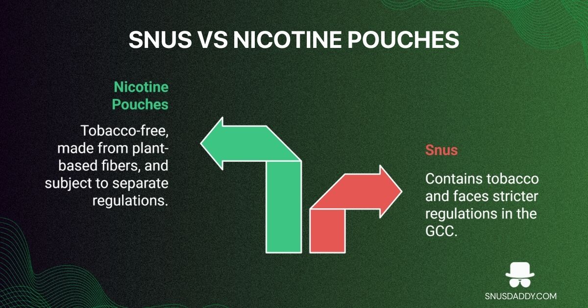 Snus Vs Nicotine pouches