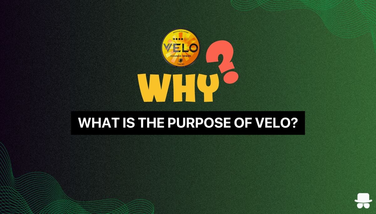 An image of a why to indicate what the purpose of velo is