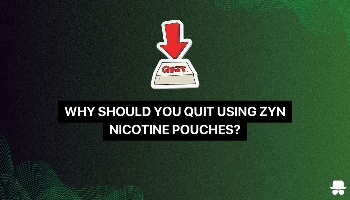 image of a quit button for quitting zyn pouches