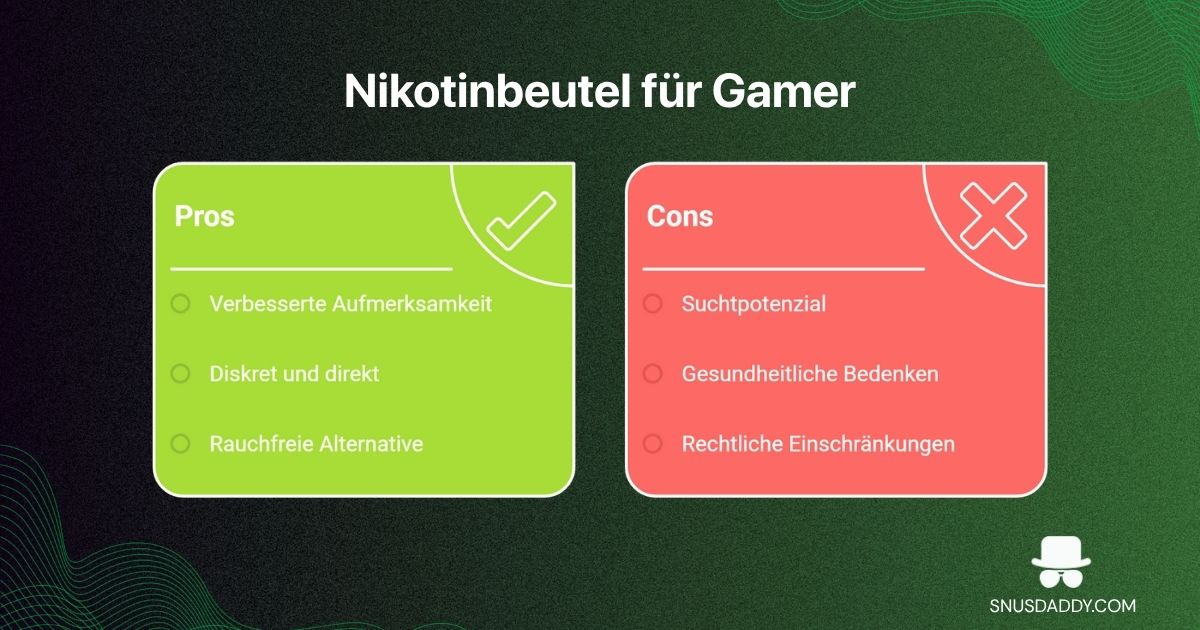 benefits of nicotine pouches for gamers