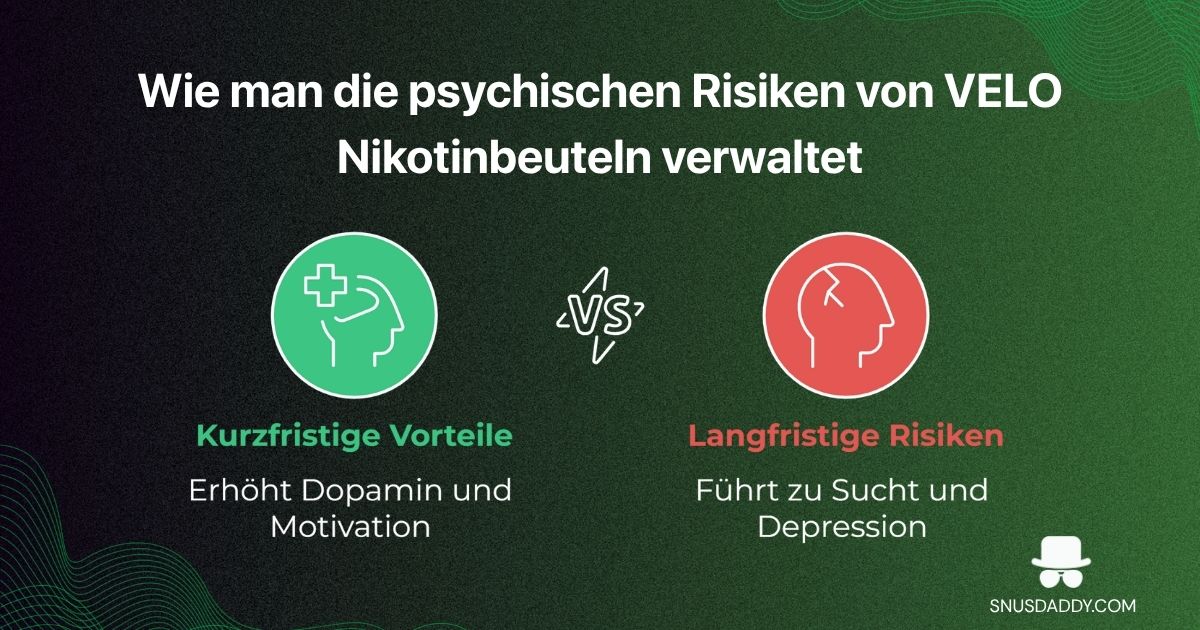 Psychological impacts of using Velo nicotine pouches