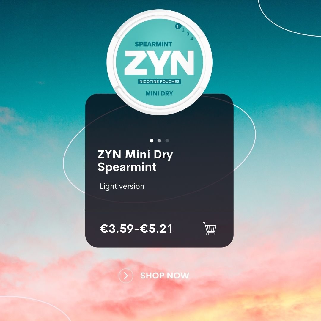 Buy ZYN dry spearmint Italy